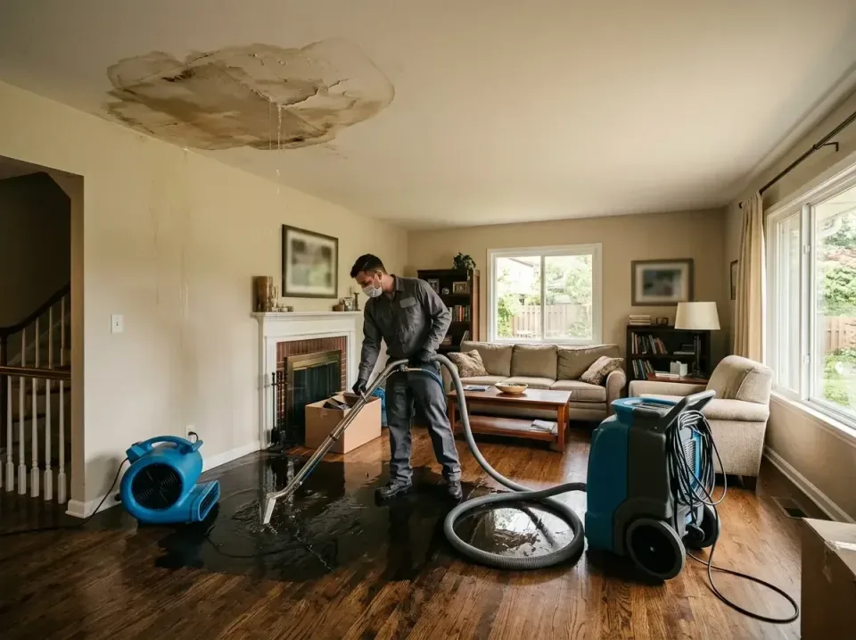 attic-pipe-burst-ceiling-drip-008 — frequently asked questions, Water Damage Restoration & Carpet Care in Visalia, CA